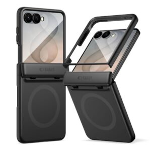 Dėklas Tech-Protect Kevlar Aura MagSafe Galaxy Z Flip 8, juodas