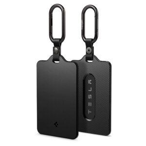 Dėklas Spigen TO243 Tesla Key Card Holder, juodas