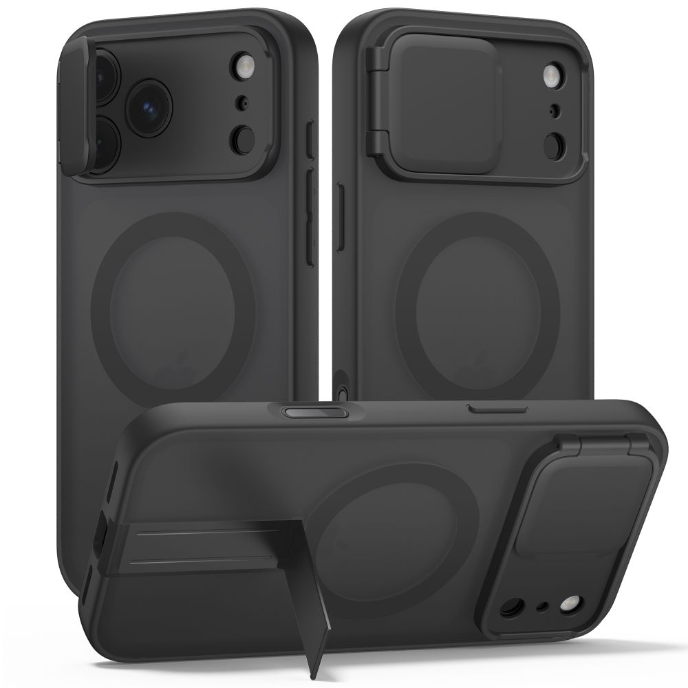Dėklas Tech-Protect Kevlar Aura iPhone 17 Pro / 18 Pro, matinis juodas