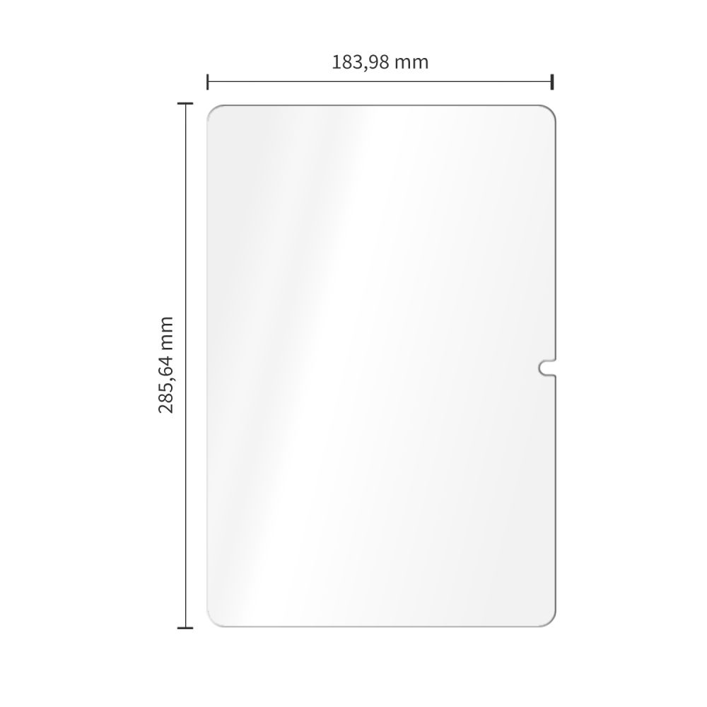 Apsauginis stiklas Tech-Protect Glass Fit+ Galaxy Tab S12+ 12.4 (2 vnt.), skaidrus