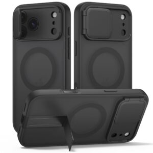 Dėklas Tech-Protect Kevlar Aura MagSafe iPhone 17 Pro Max / 18 Pro Max, matinis juodas