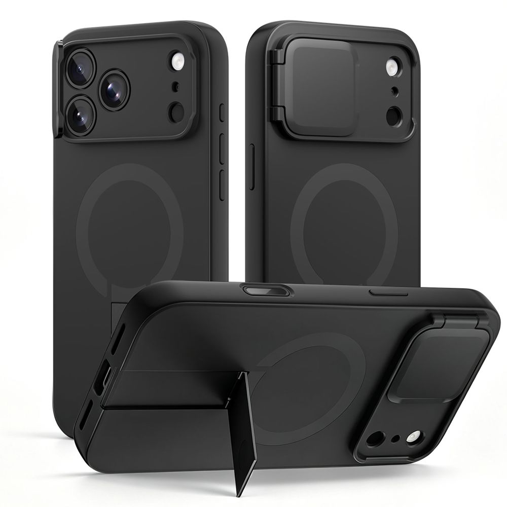 Dėklas Tech-Protect Kevlar Aura MagSafe iPhone 17 Pro / 18 Pro, juodas