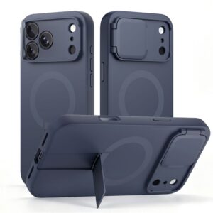 Dėklas Tech-Protect Kevlar Aura MagSafe iPhone 17 Pro / 18 Pro, tamsiai mėlynas
