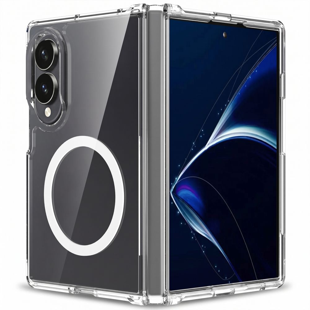 Dėklas Tech-Protect FlexAir Hybrid MagSafe Galaxy Z Fold 8, skaidrus