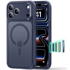 Dėklas ESR Classic Hybrid MagSafe iPhone 17 Pro Max / 18 Pro Max, matinis mėlynas