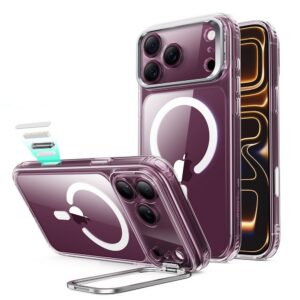 Dėklas ESR Classic Hybrid Kickstand MagSafe iPhone 17 Pro / 18 Pro, skaidrus