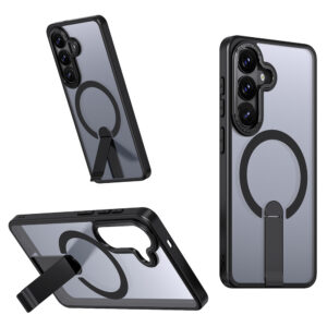 Hybrid Armor X dėklas Galaxy S26 su stovu – juodas