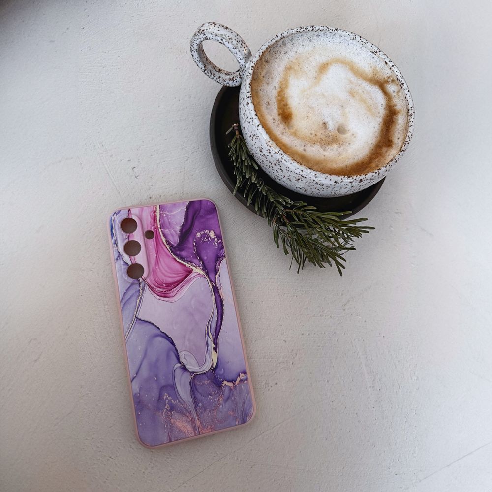 Dėklas Tech-Protect Icon Galaxy S25 FE, marmurinis