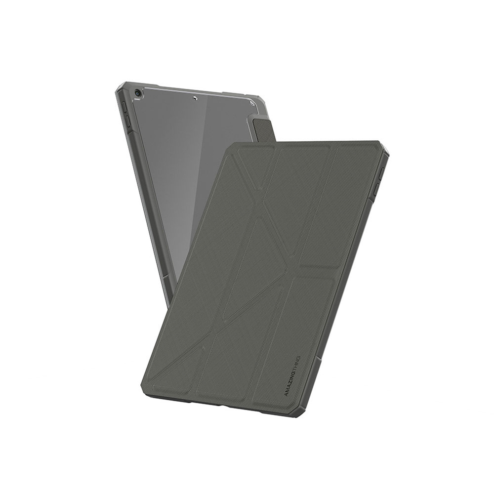 „AmazingThing Titan Pro Folio“ dėklas, skirtas iPad Air 11" M3/M4 (2025/2026) – pilkas