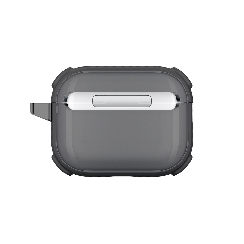 Skaidrus „AmazingThing Titan Pro Mag Case“, skirtas AirPods Pro 3 - Black