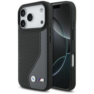 BMW M anglies logotipas MagSafe dėklas, skirtas iPhone 17 Pro - graphite