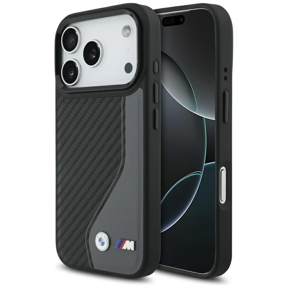 BMW M anglies logotipas MagSafe dėklas, skirtas iPhone 17 Pro - graphite
