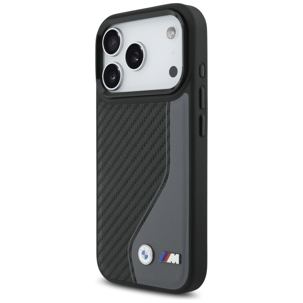 BMW M anglies logotipas MagSafe dėklas, skirtas iPhone 17 Pro - graphite