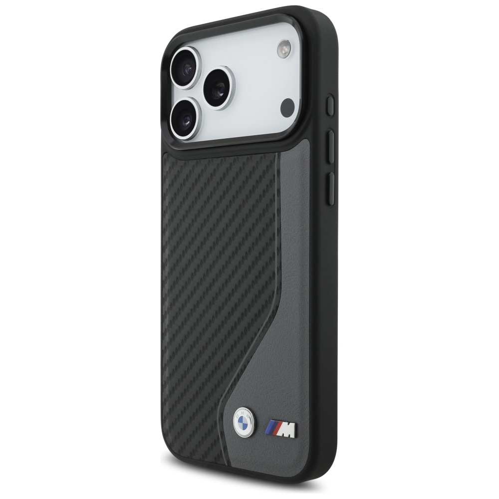BMW M anglies logotipas MagSafe dėklas, skirtas iPhone 17 Pro Max - graphite