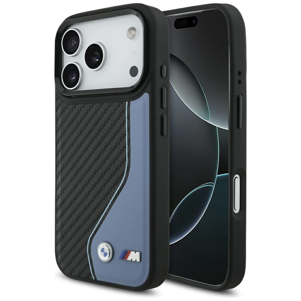 BMW M anglies logotipas MagSafe Dėklas, skirtas iPhone 17 Pro - Blue