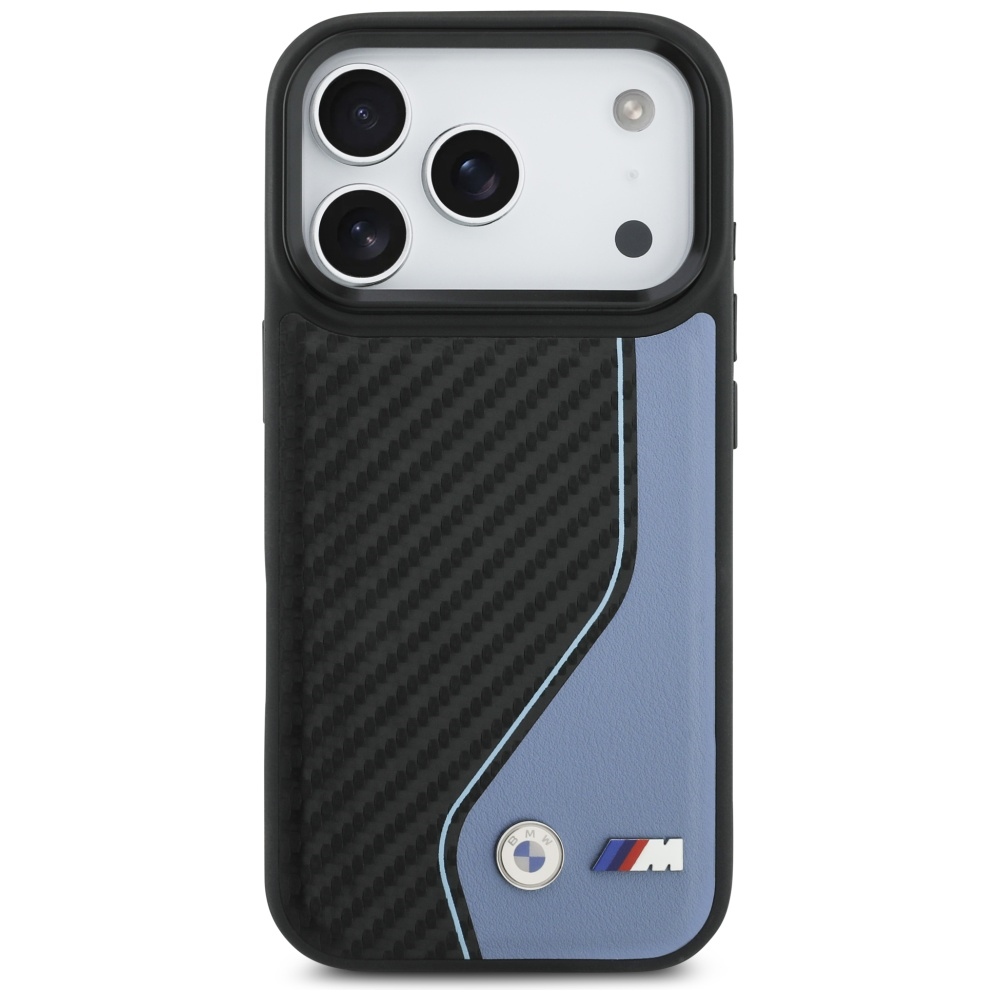 BMW M anglies logotipas MagSafe Dėklas, skirtas iPhone 17 Pro - Blue