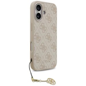 Guess 4G Charms MagSafe dėklas iPhone 17 – rožinis