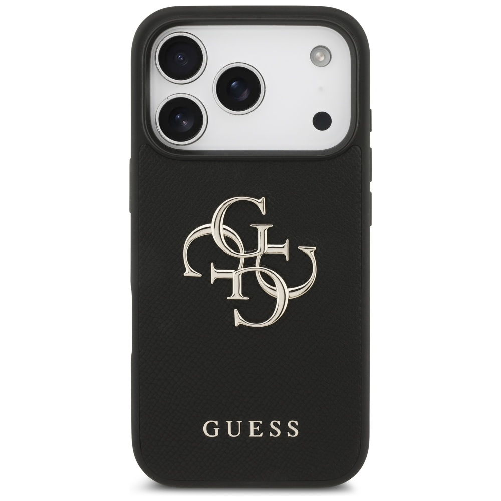 Guess eko odos dėklas iPhone 17 Pro – juodas