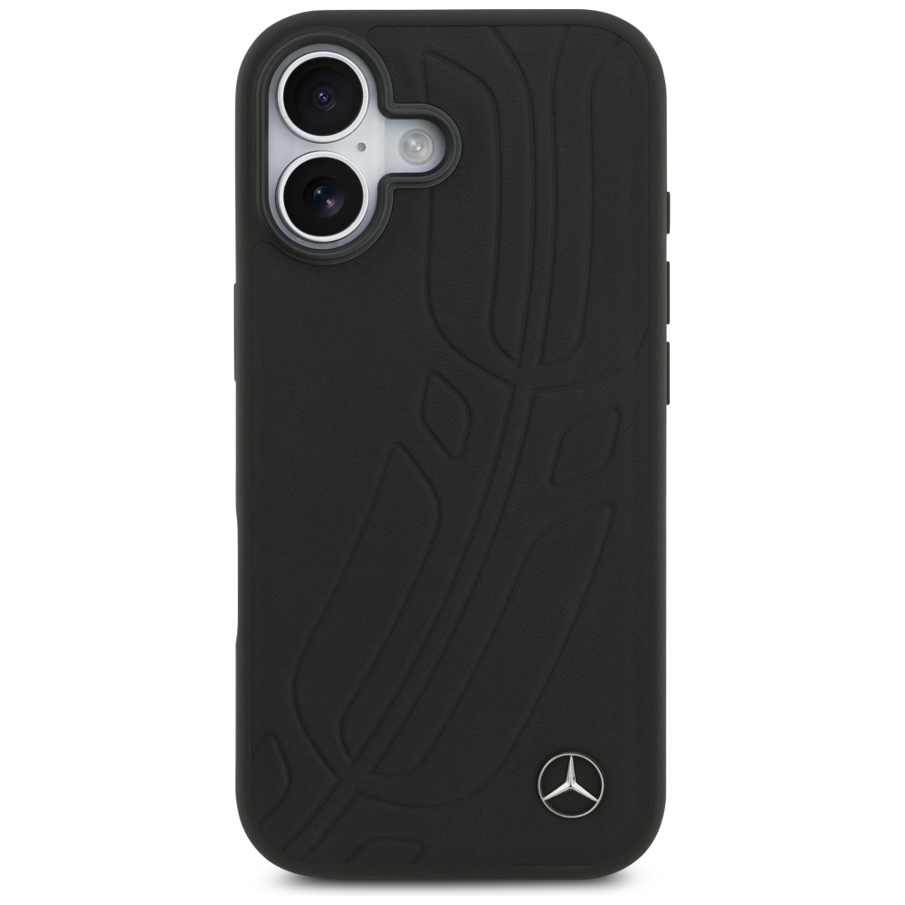 Mercedes-Benz odinis MagSafe dėklas iPhone 17 – juodas