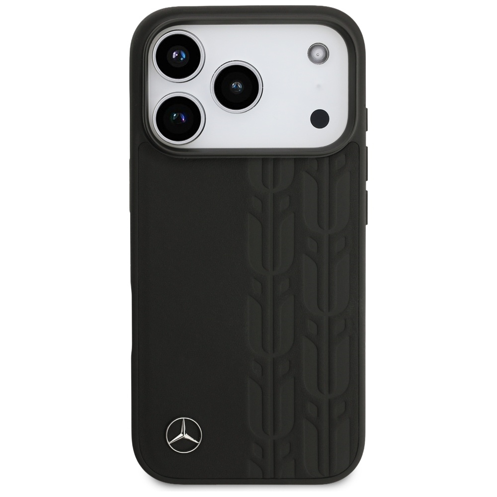 Mercedes-Benz odinis MagSafe dėklas iPhone 17 Pro – juodas