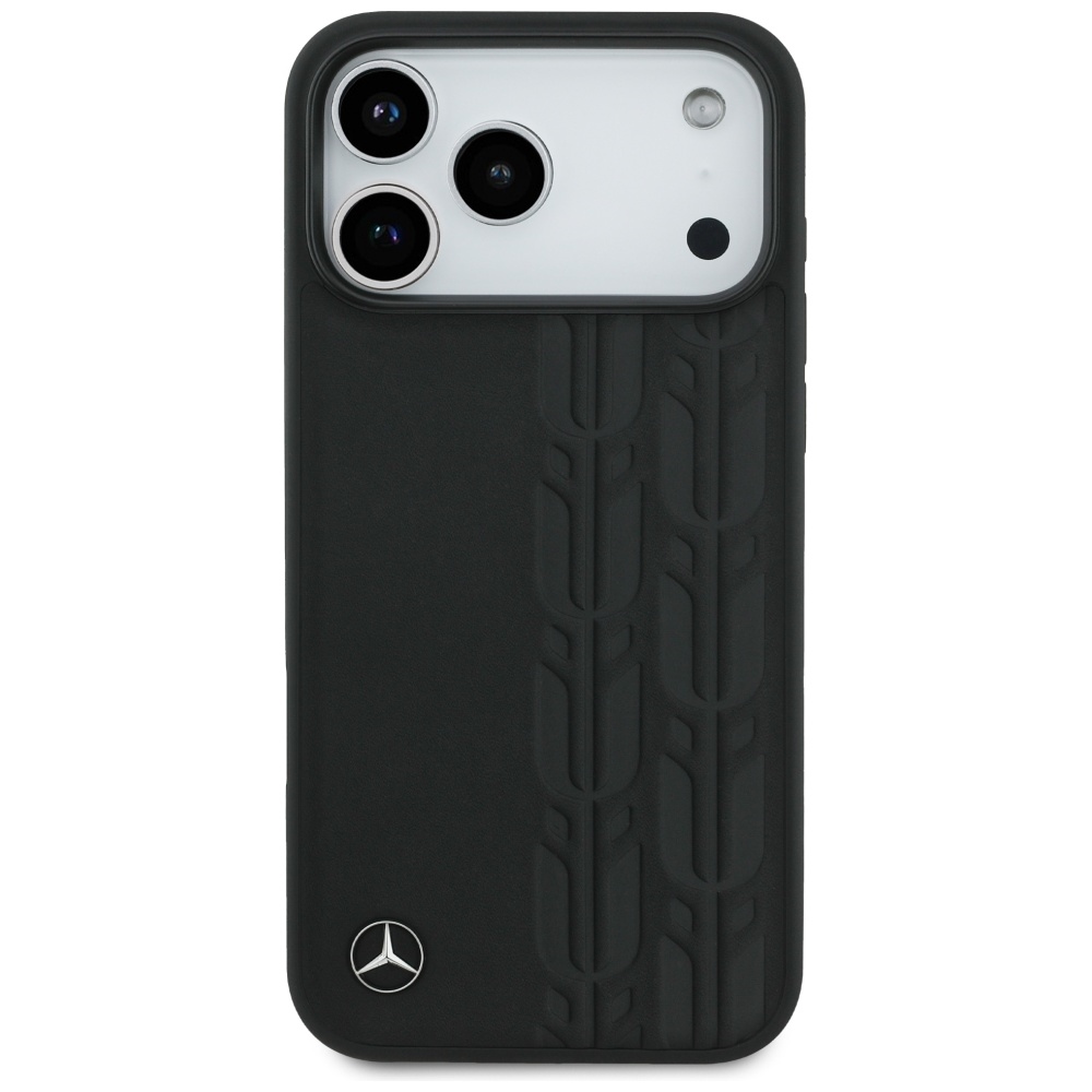Mercedes-Benz odinis MagSafe dėklas iPhone 17 Pro Max – juodas