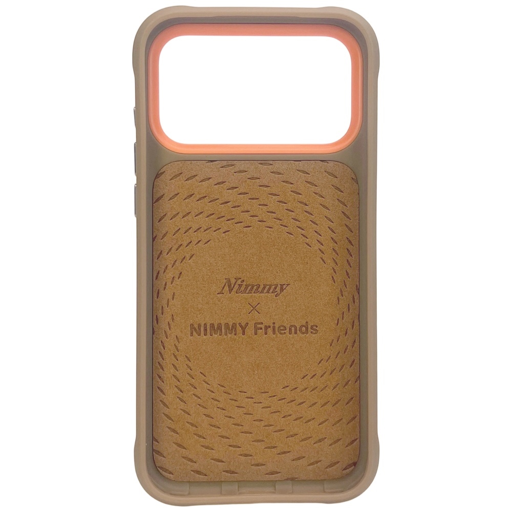 Nimmy Tiger MagSafe dėklas iPhone 17 Pro – šviesiai rudas
