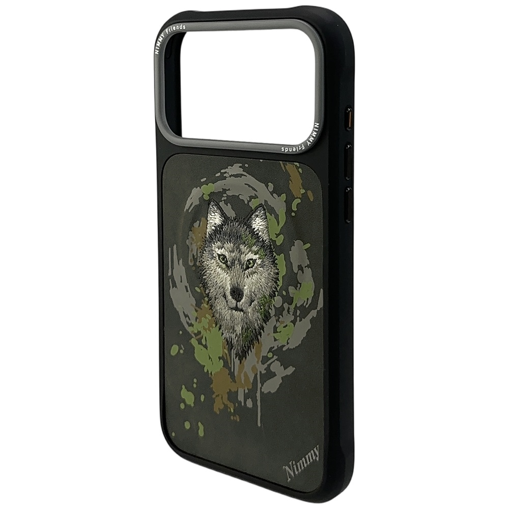 Nimmy Wilk MagSafe dėklas iPhone 17 Pro – tamsiai pilkas