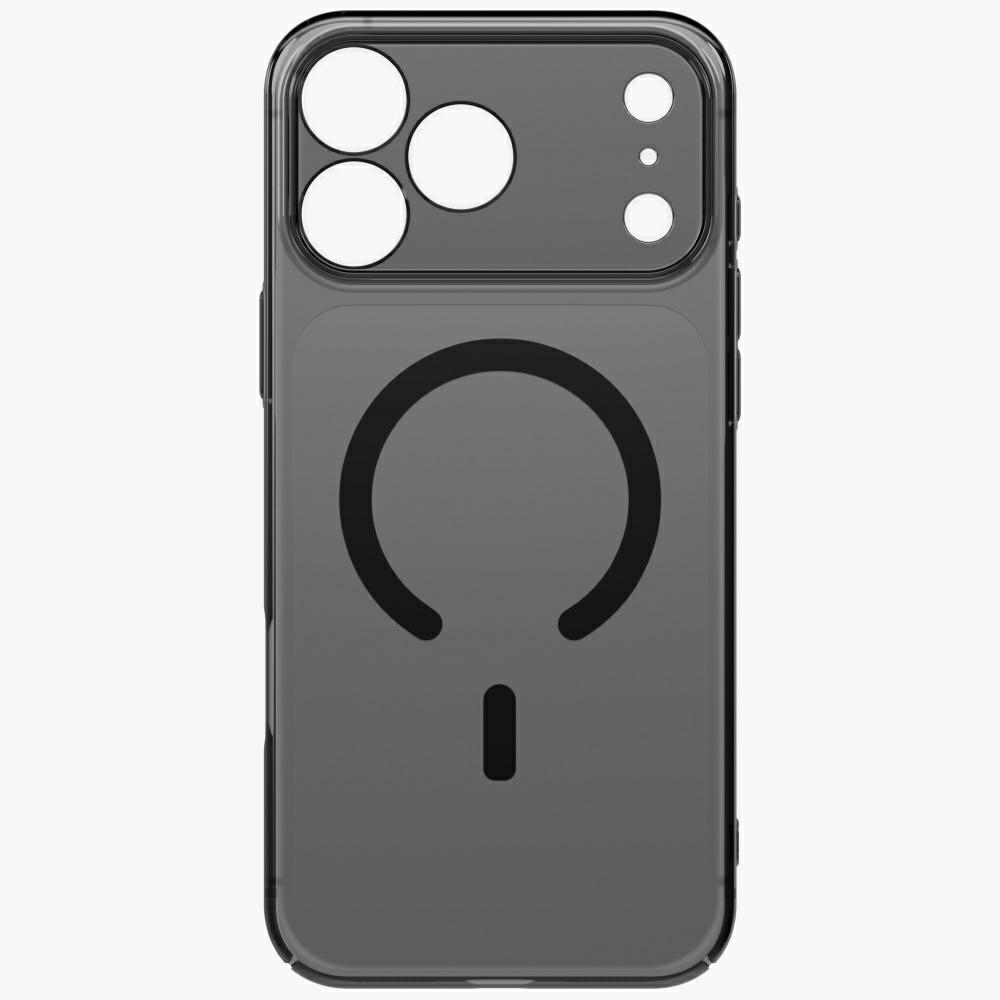 Uniq Airsuit dėklas, skirtas iPhone 17 Pro Max Magclick Charging – juodas