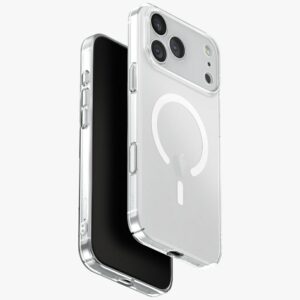 Uniq Airsuit dėklas, skirtas iPhone 17 Pro Max Magclick Charging – skaidrus