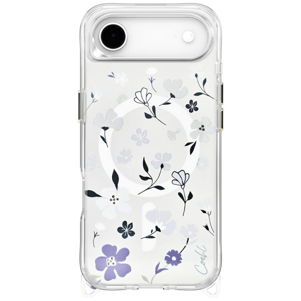 Uniq Coehl Amara magnetinis dėklas iPhone Air – skaidrus