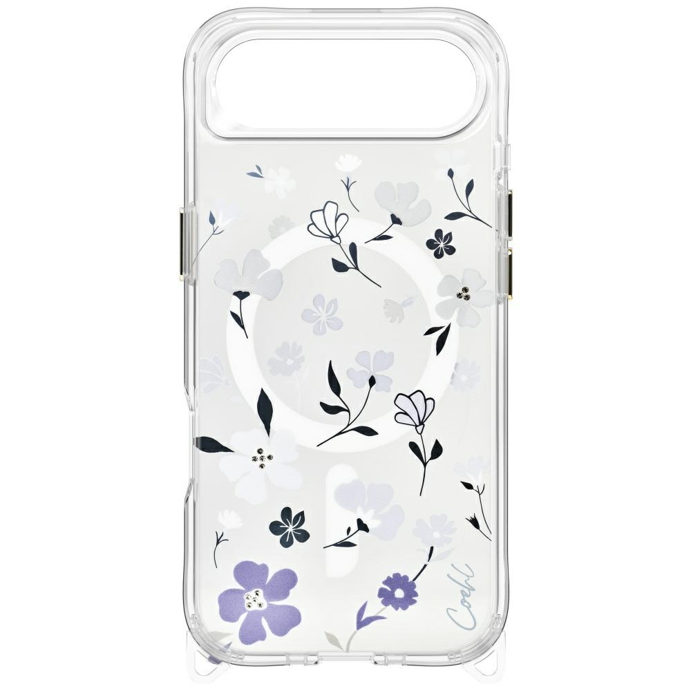 Uniq Coehl Amara magnetinis dėklas iPhone Air – skaidrus
