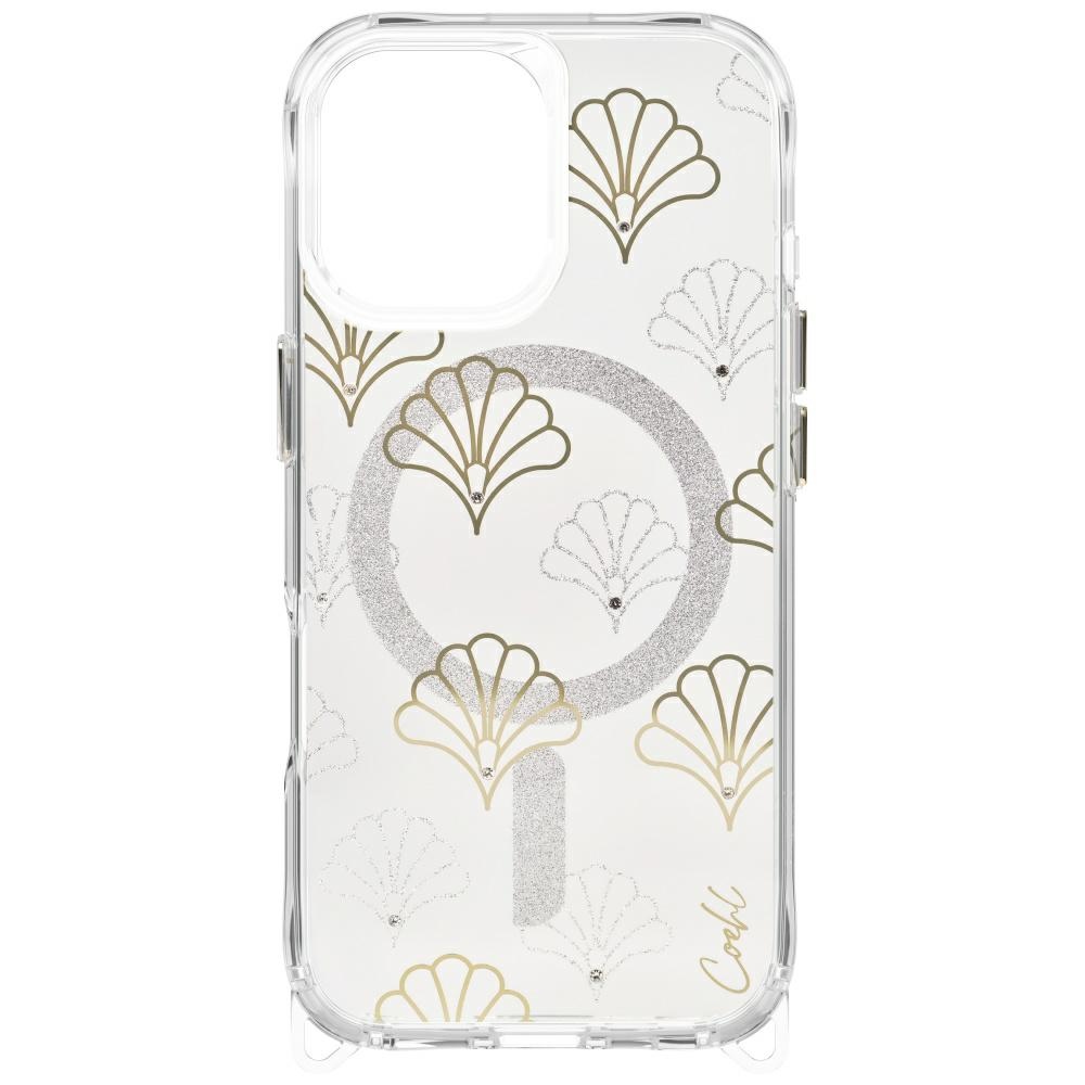 Uniq Coehl Maree MagClick dėklas iPhone 17 – sidabrinis