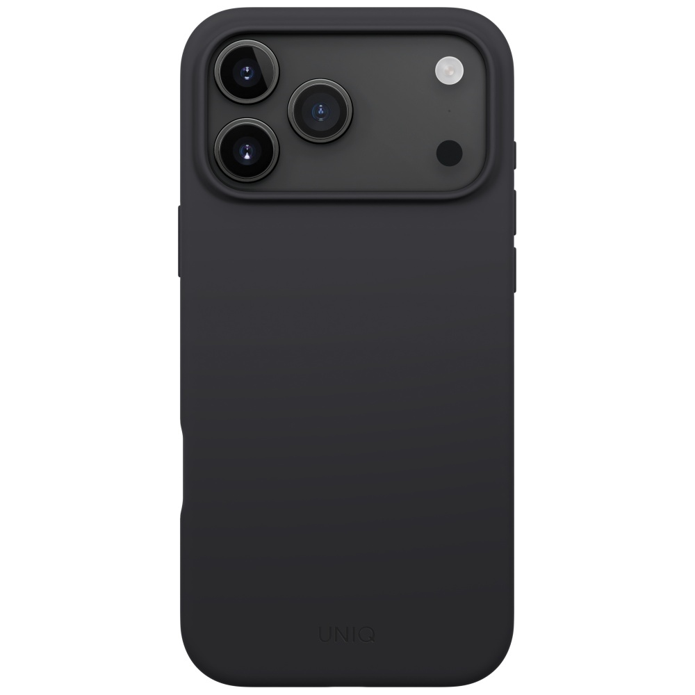 Uniq Lino MagClick dėklas iPhone 17 Pro – pilkas