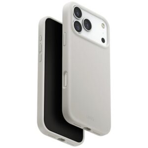 Uniq Lino MagClick dėklas iPhone 17 Pro Max – pilkas