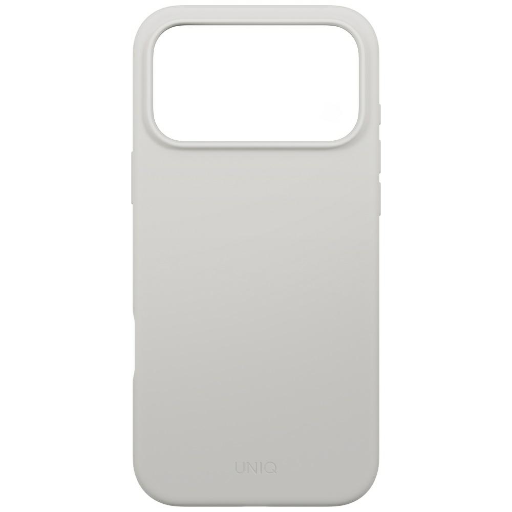 Uniq Lino MagClick dėklas iPhone 17 Pro Max – pilkas
