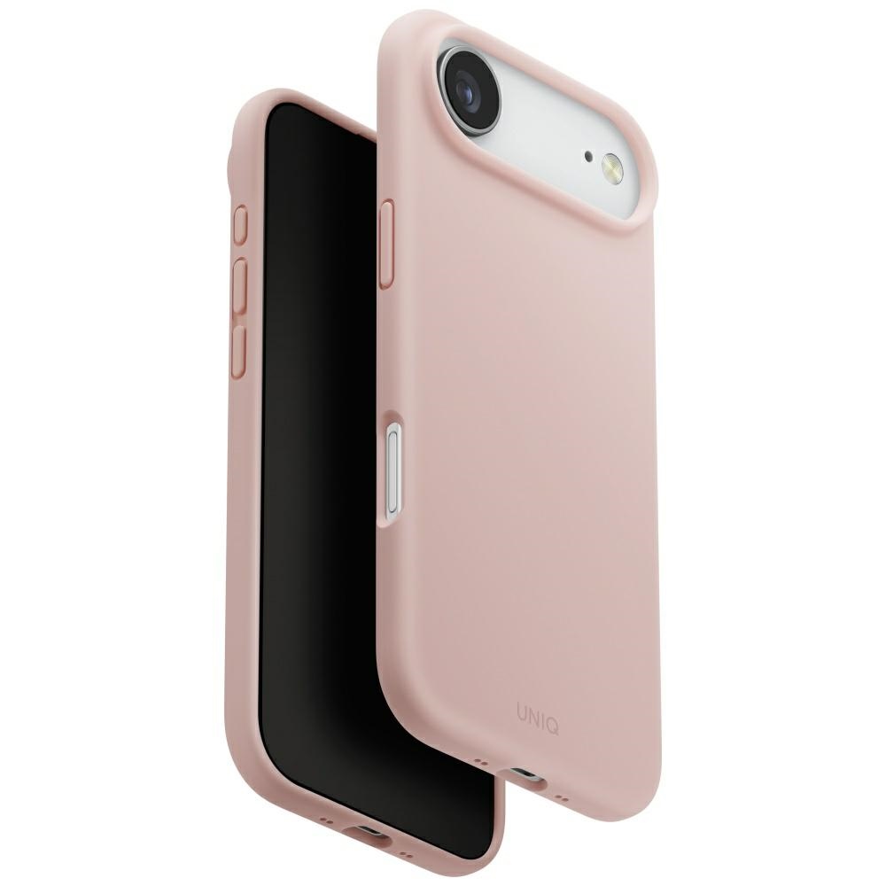 Uniq Lino MagClick dėklas iPhone Air – rožinis