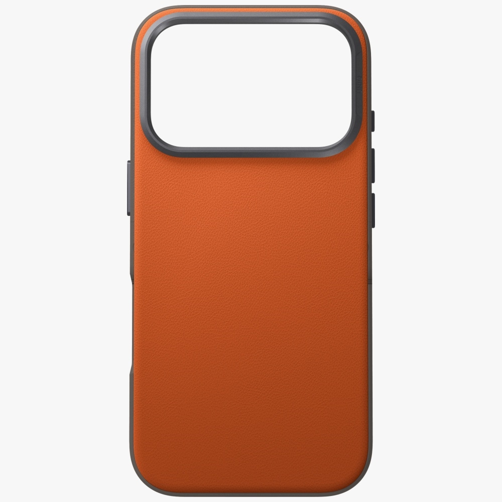 Uniq Lyden DS MagClick dėklas iPhone 17 Pro – oranžinis/pilkas