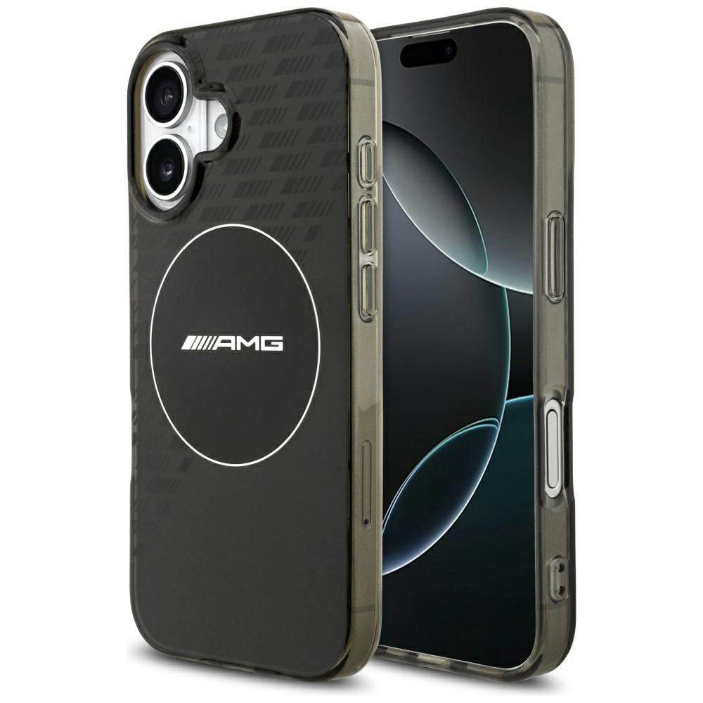 AMG Double Layer MagSafe dėklas iPhone 17 – juodas