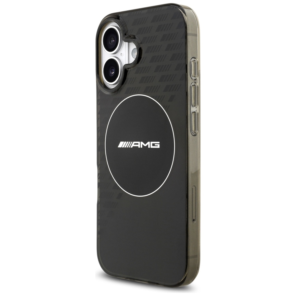 AMG Double Layer MagSafe dėklas iPhone 17 – juodas