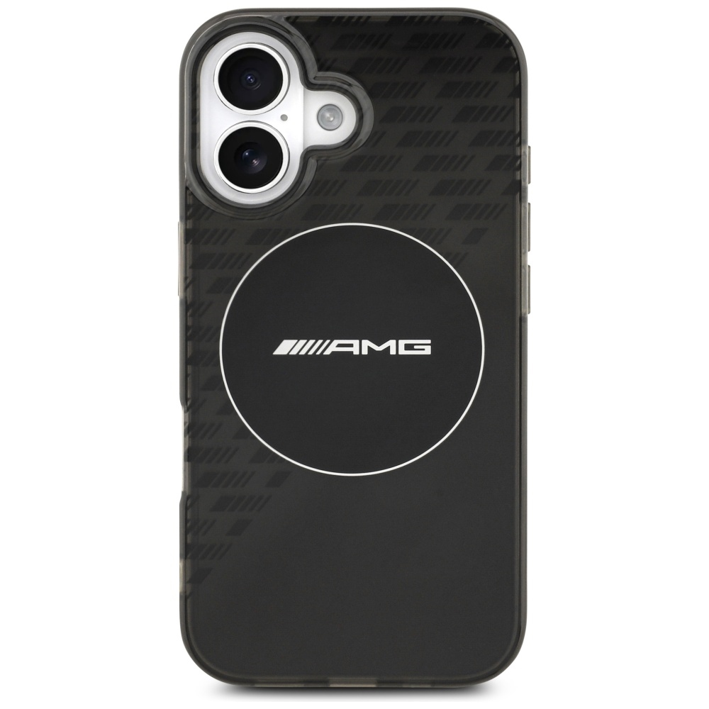 AMG Double Layer MagSafe dėklas iPhone 17 – juodas