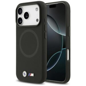 BMW M FW Metalinis logotipas MagSafe Dėklas, skirtas iPhone 17 Pro Max - juodas