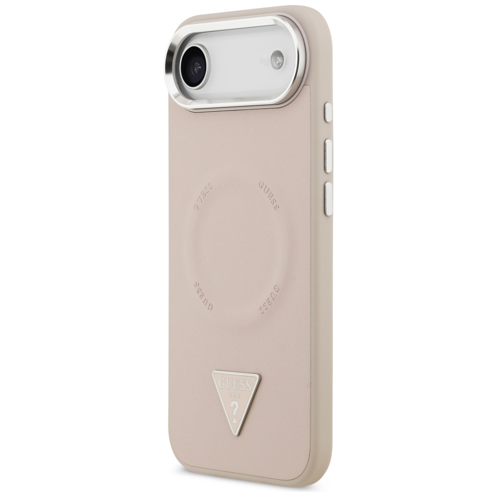 Guess Triangle Logo MagSafe Case už iPhone Air - Pink