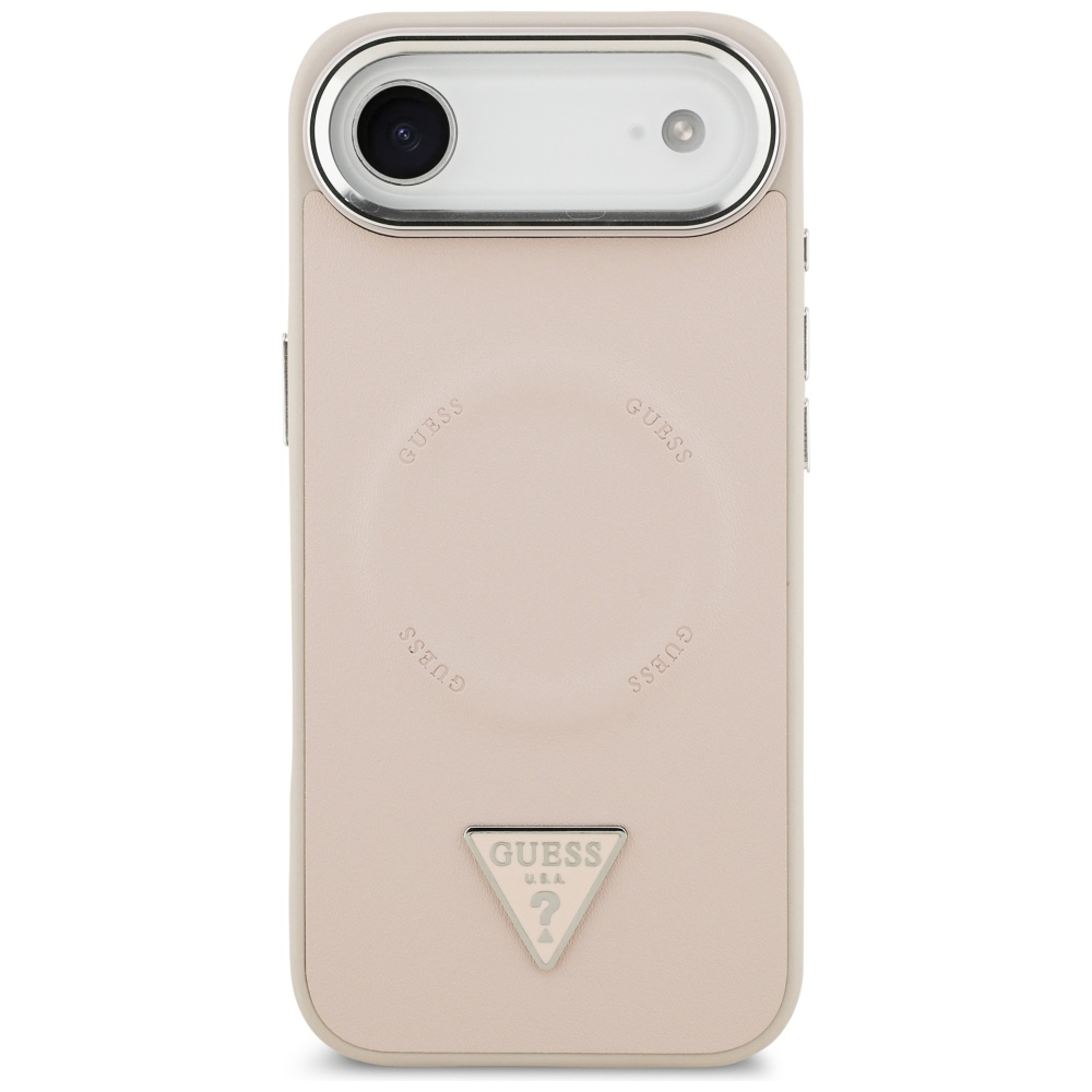 Guess Triangle Logo MagSafe Case už iPhone Air - Pink