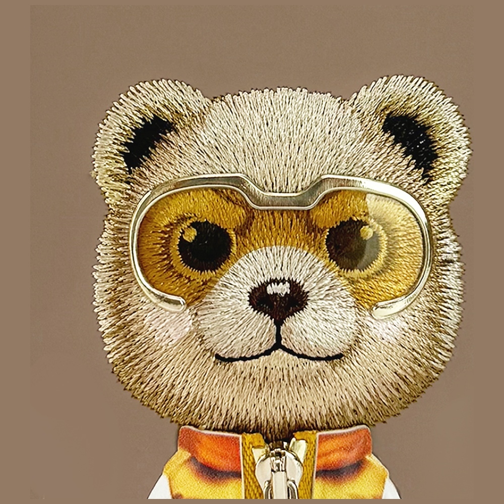 Nimmy Cool&Cute 2.0 Bear dėklas, skirtas iPhone 17 – Smėlio