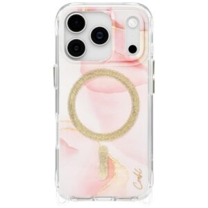 Uniq Coehl Aeris magnetinis dėklas iPhone 17 Pro – rožinis