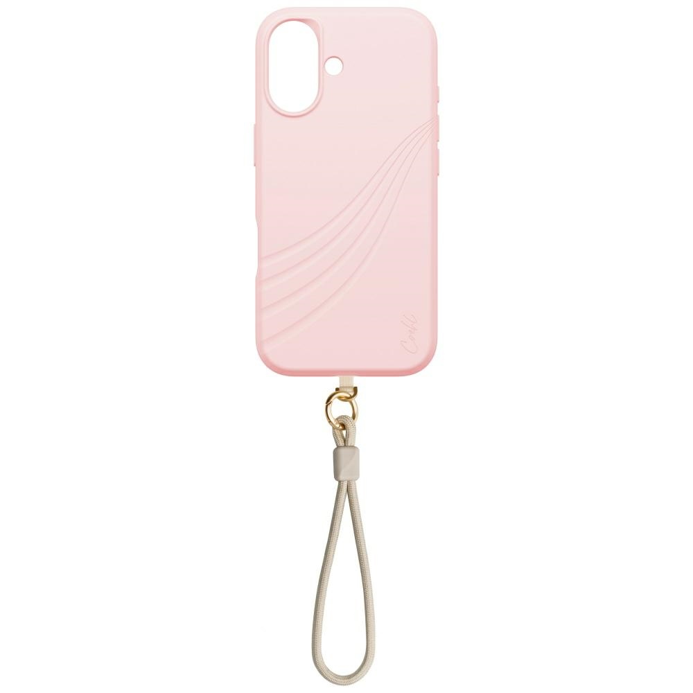 Uniq Coehl Serina magnetinis dėklas iPhone 17 – rožinis