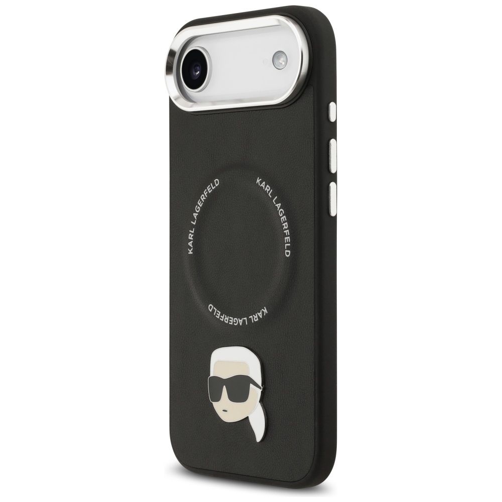 Karl Lagerfeld MagSafe dėklas iPhone Air – juodas