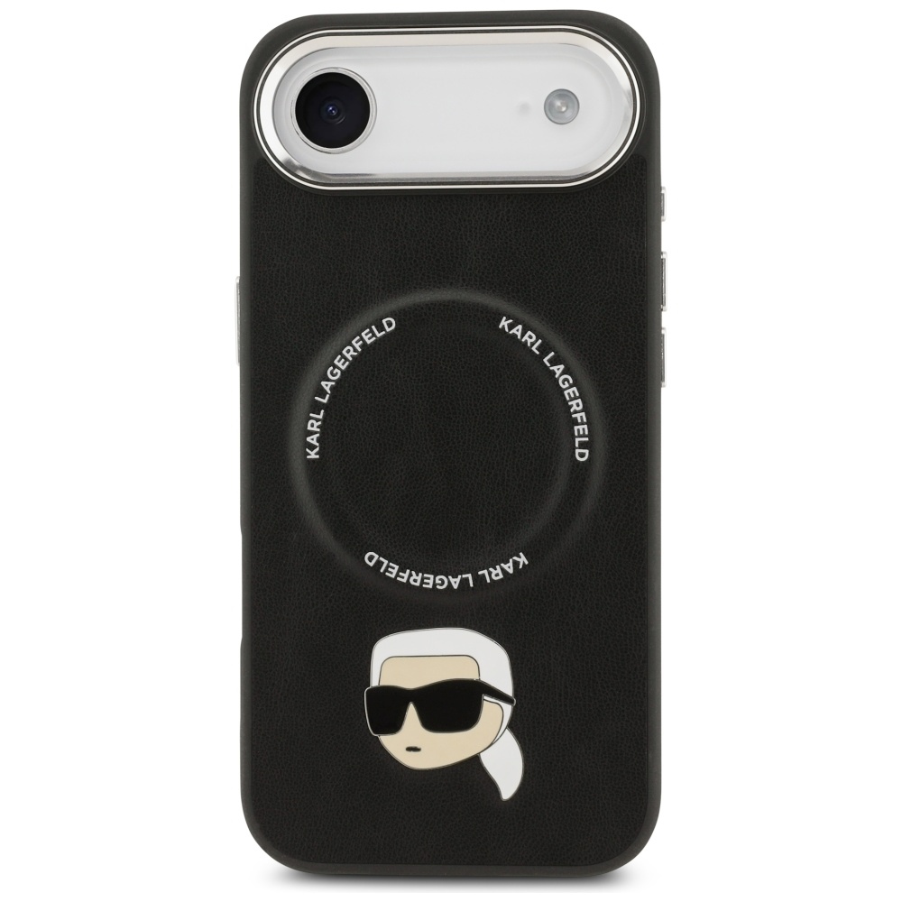 Karl Lagerfeld MagSafe dėklas iPhone Air – juodas