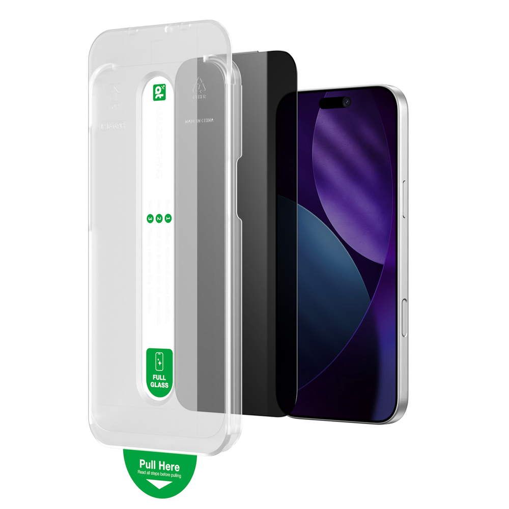 AmazingThing privatumo stiklas iPhone 17 Pro