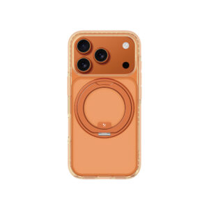 AmazingThing Titan Pro Spin dėklas iPhone 17 Pro Max suderinamasis su MagSafe - oranžinis